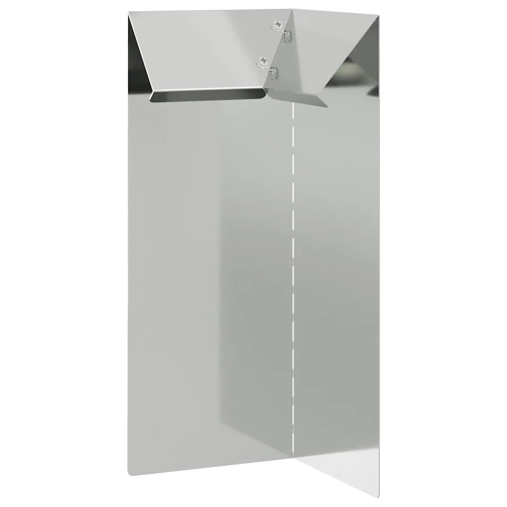 Recinto per lumache 4 pz Argento 10 x 10 x 25 cm CFW1148574