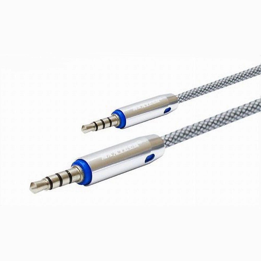 Trade Shop - Cavo Audio Jack 3,5 Mm Maschio Am/am 1,5 Mt Prolunga Aux Per Cuffie Maxtech Aux3-mm1.5m -