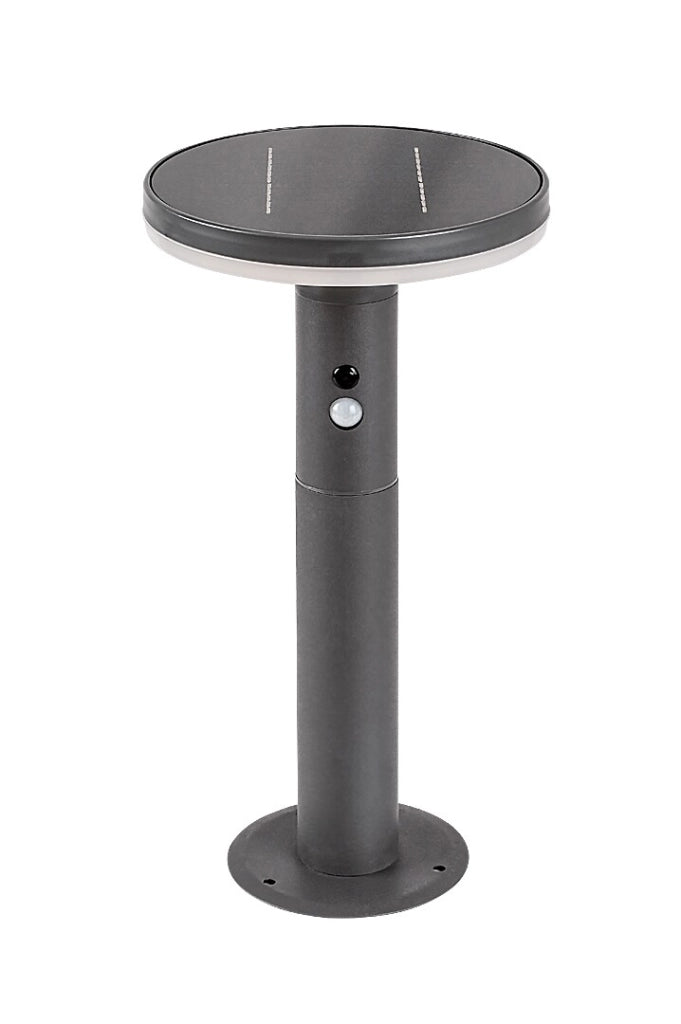 Lampada giardino solare LED 10W sensore Alaska antracite Rabalux