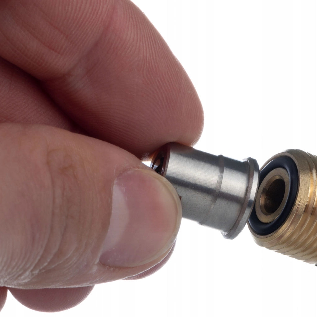 Lancia a Ugello Piatto di Ricambio compatibile con Idropulitrici Lavor e Alcuni Kärcher – Ottone e Acciaio Inox, 160 Bar