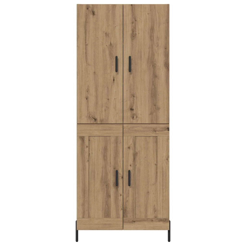 Credenza-Buffet-Armadio da cucina Rovere artigianale 69,5 x 34 x 180 cm 452237