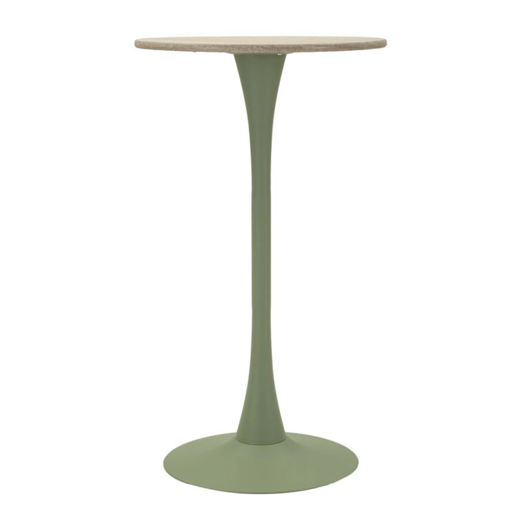 Tavolo Bar VKH890, Verde, MDF, 60x60x106 cm