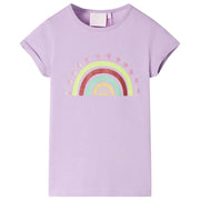 Maglietta da Bambina Lilla 116cod mxl 133411