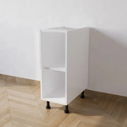 Mobile Base 30 Senza Anta. H 72 Cm L 30 Cm P 55.5 Cm. Spedizione In Kit Bianco