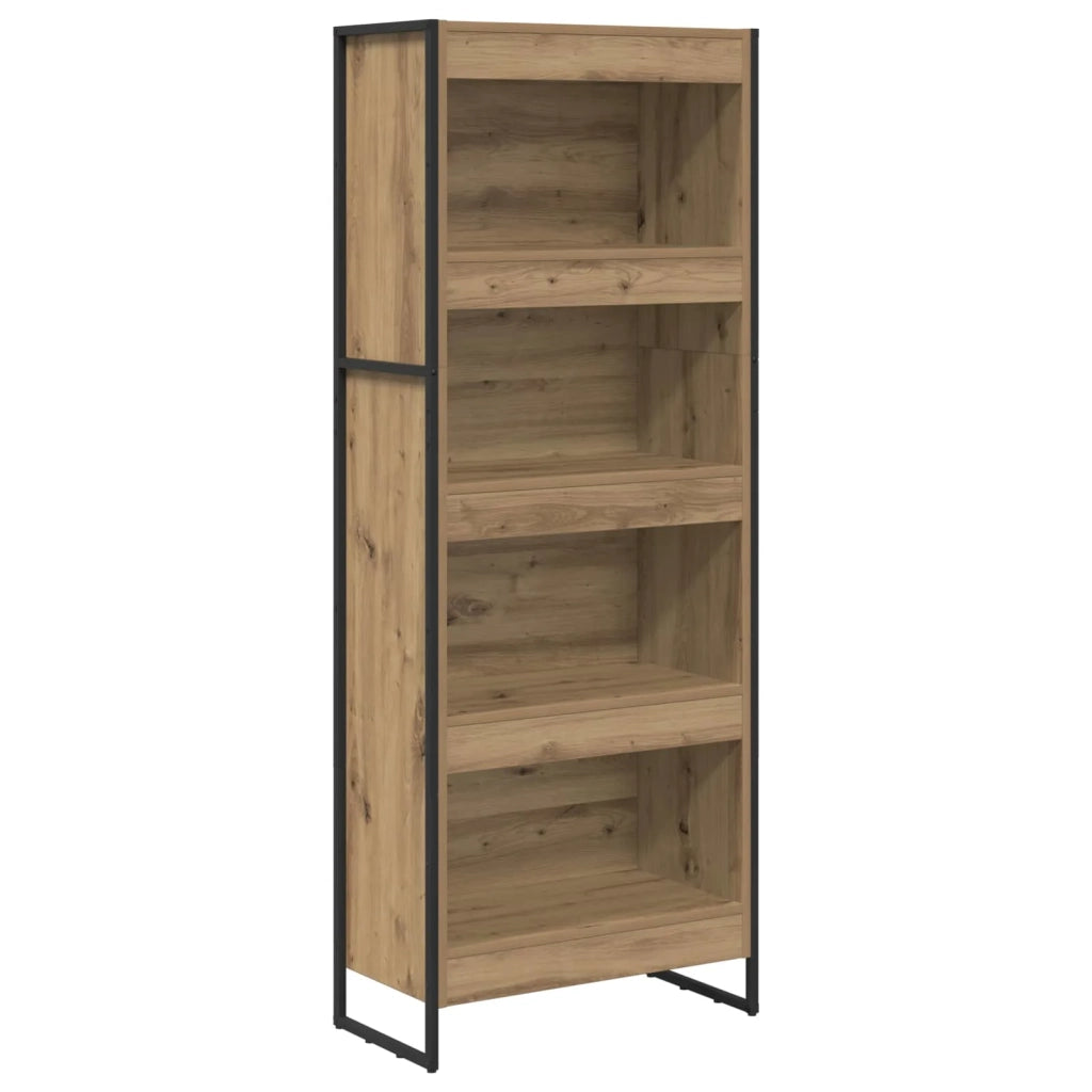 Armadio per Libri Rovere Artigianale 60 x 30 x 155 cm