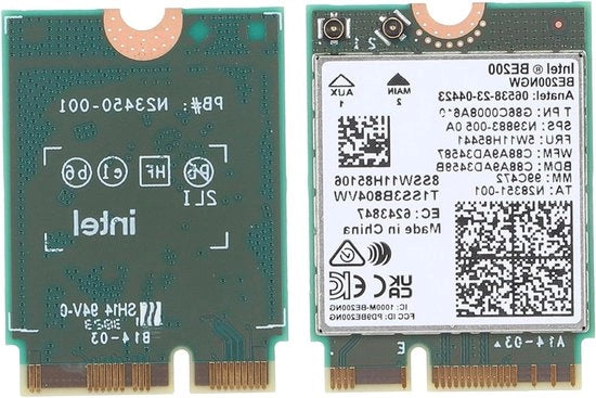 Carta di rete wireless BT 5.4 - versione 8774 Mbps per 10 11 compatibile - interfaccia M.2 NGFF - MU MIMO - banda di frequenza 6 GHz - larghezza di banda di canale 320 MHz