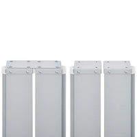 Tenda da Sole Laterale Retrattile Crema 140x600 cm 48455