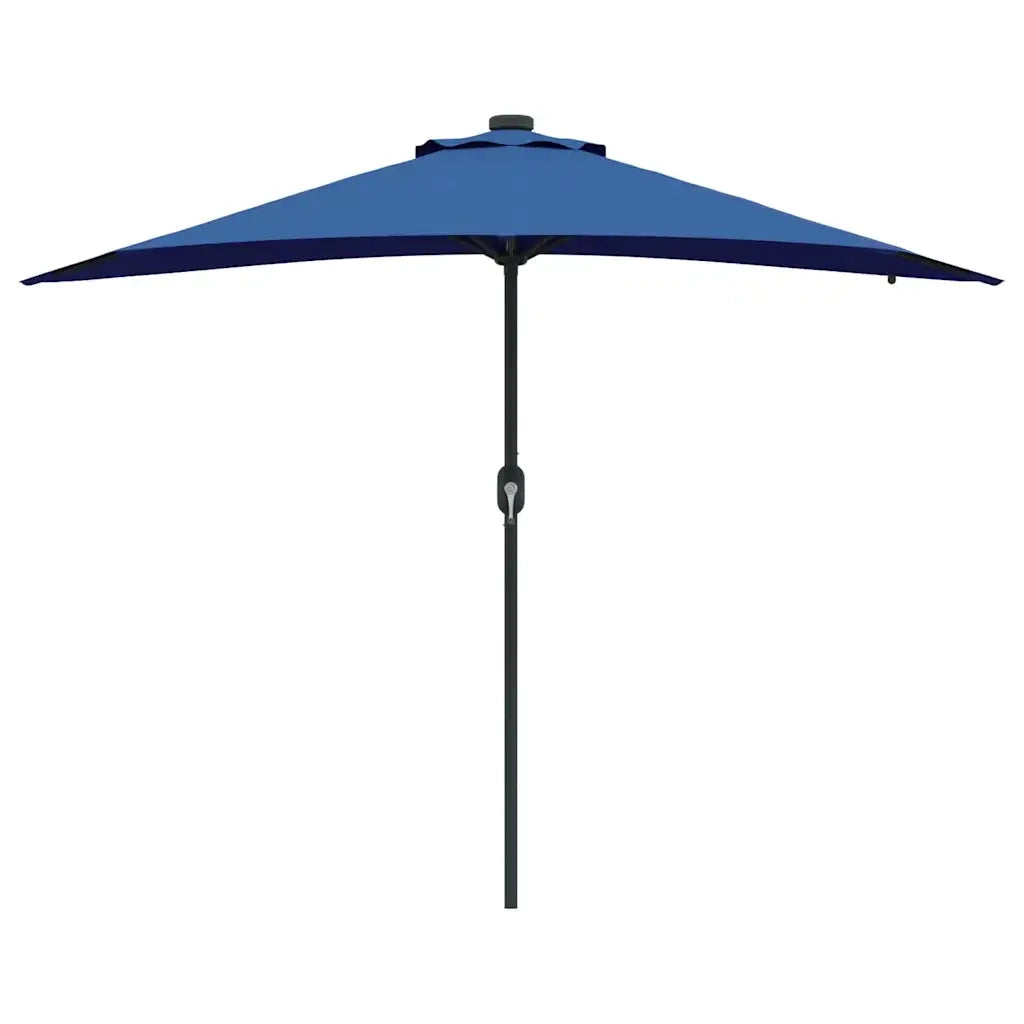 Ombrello da giardino Azzurro 294 x 150 x 223 cm 42003266