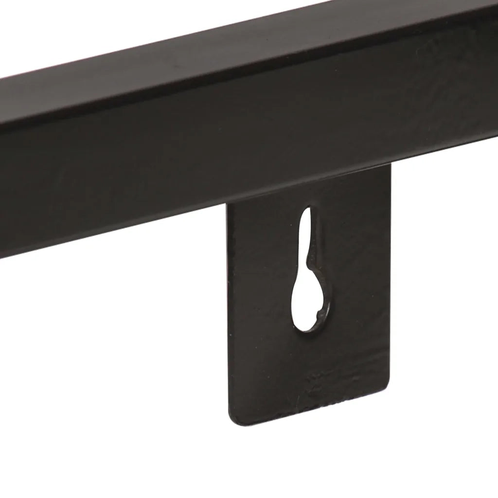 Mensole a Muro 2 pz 80 cm in Legno Massello di Acacia cod mxl 56111