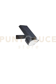 FARO SOLARE LED IRIS NERO 1,8W 200LM 2700-6500K 17,9X10X15 CM SENSORE CREPUSCOLARE E PANNELLO SOLARE