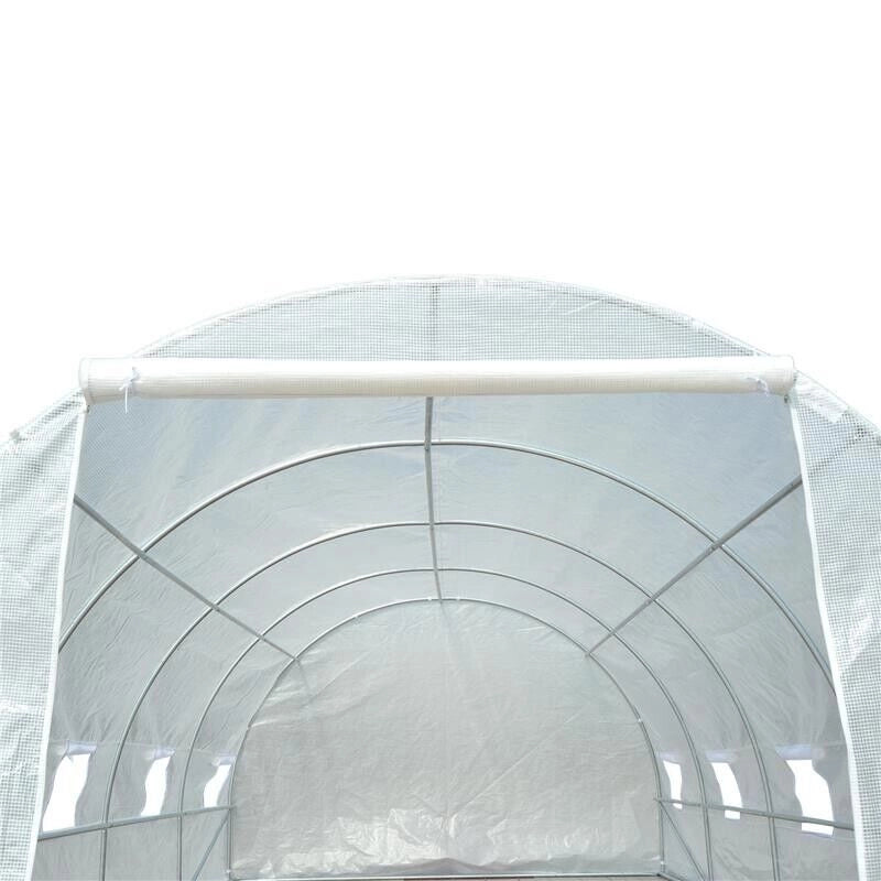 SERRA DA GIARDINO A TUNNEL SERRA PER PIANTE IN ACCIAIO ANTI-UV BIANCO