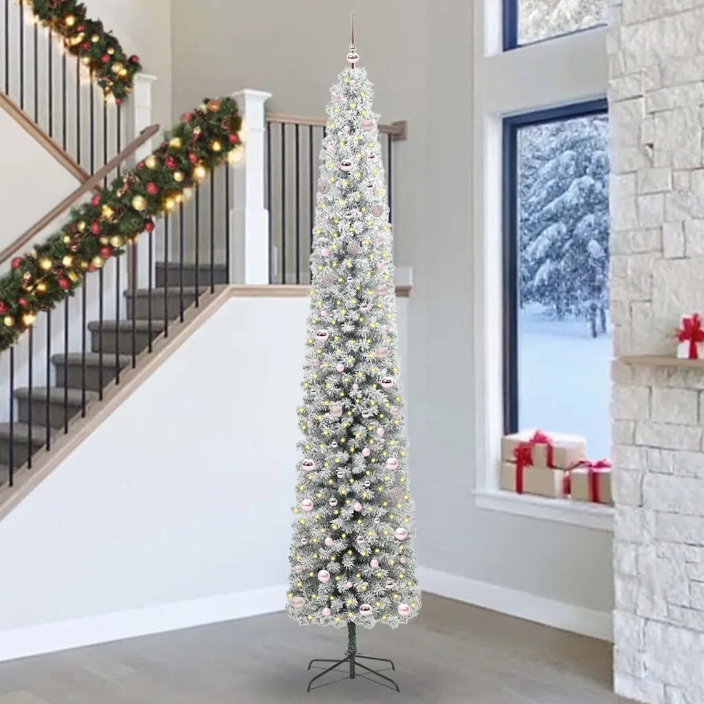 Albero di Natale artificiale con 300 LED Verde 300 cm 3395064