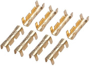 Connettore a spigolo rapido 100 pezzi - Terminali in rame - Klemme a compressione 0,5-1,5 mm - Riconnessione - Linee corte - Connettore affidabile