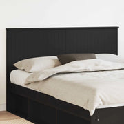 Testiera con testiera Rovere Nero 160 cm Legno multistrato 887737