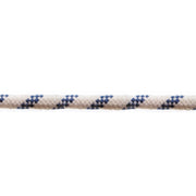 Corda in poliestere  Ã˜ 10 mm. bianco/blu 50 mt.