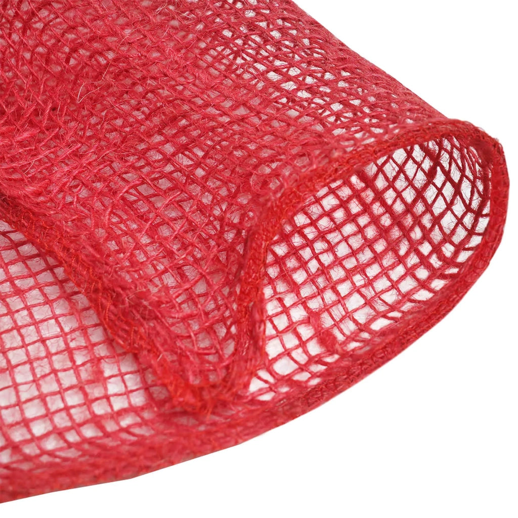 Rotolo di Juta 160 x 1000 cm Rosso 42012177
