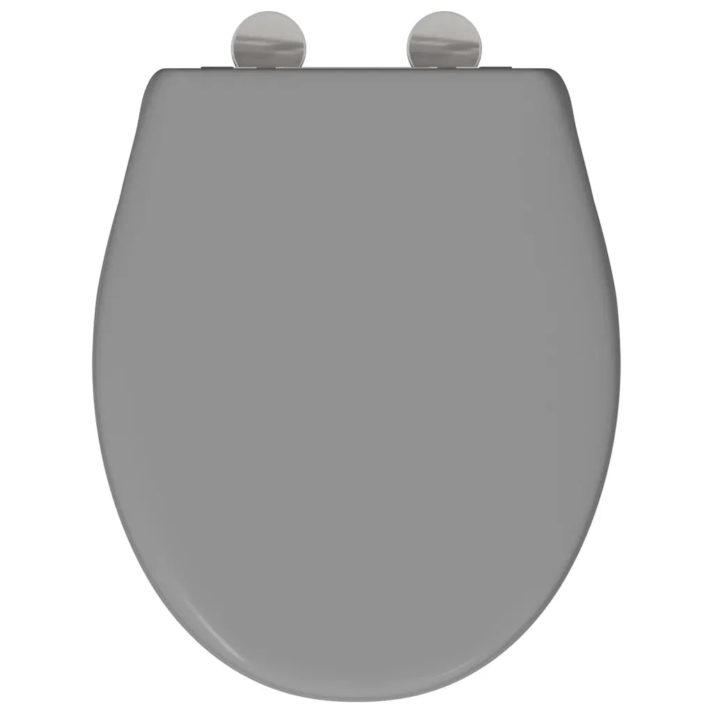 Sedile del WC Grigio 47 x 37 x 4 cm Duroplast 42002351