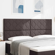 Testiera Marrone Scuro 200 cm Tessuto 3337954