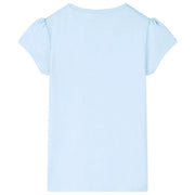 Maglietta da Bambino Azzurra 128 11077
