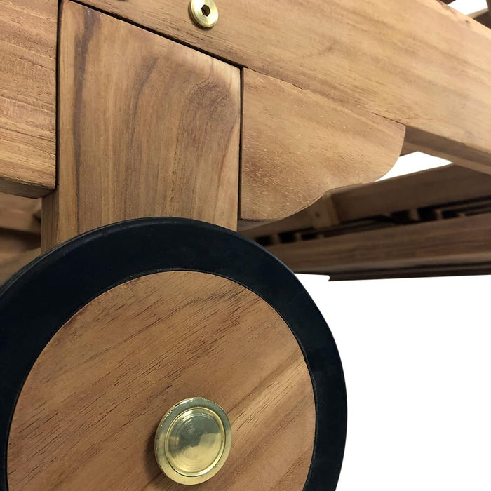 Cuscino per Lettino Prendisole Elafonisi Sfoderabile Spesso 5 cm Blu