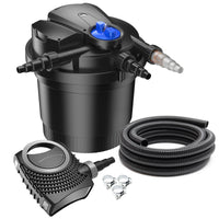 Set filtrante per laghetto CPA-5000 fino a 8000l UVC 11W Pompa NEO2800 Tubo
