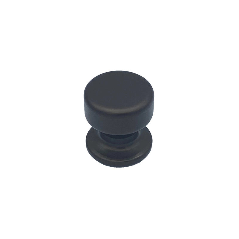 Pomolo fisso per porta SAGUATTI 175/50IB in alluminio marrone opaco