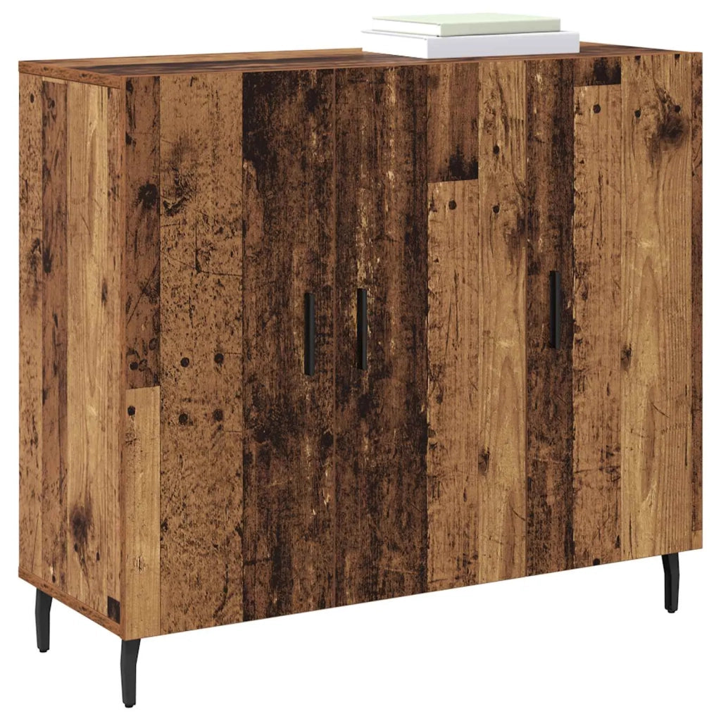 Credenza Legno vecchio 90 x 34 x 80 cm Legno multistrato 879586
