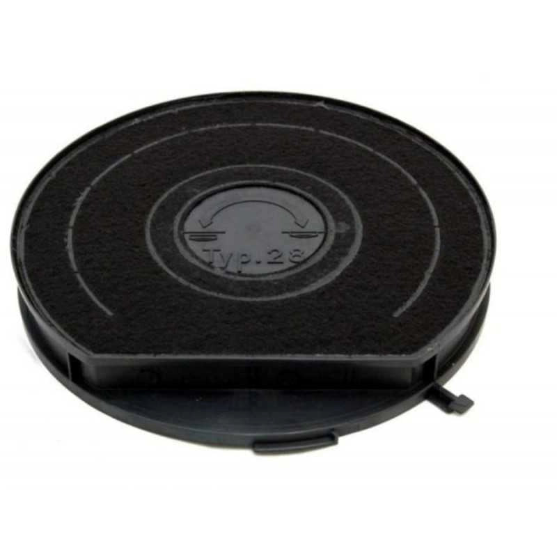 FILTRO CARBONI ATTIVI CAPPA WHIRLPOOL HOTPOINT D. 24 mm type28 ELICA - ELICA