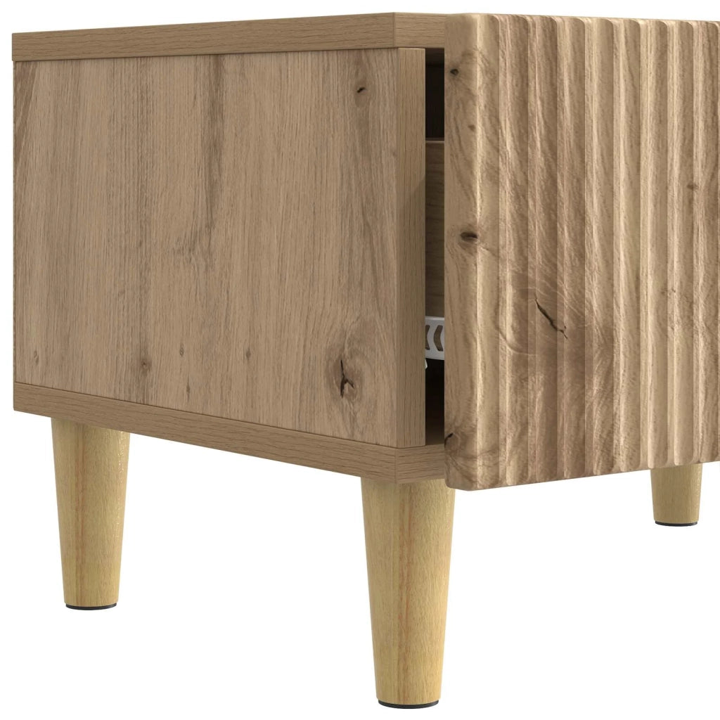 Mobile TV con cassetto Rovere Artigianale 147 x 34,5 x 30 cm 894714