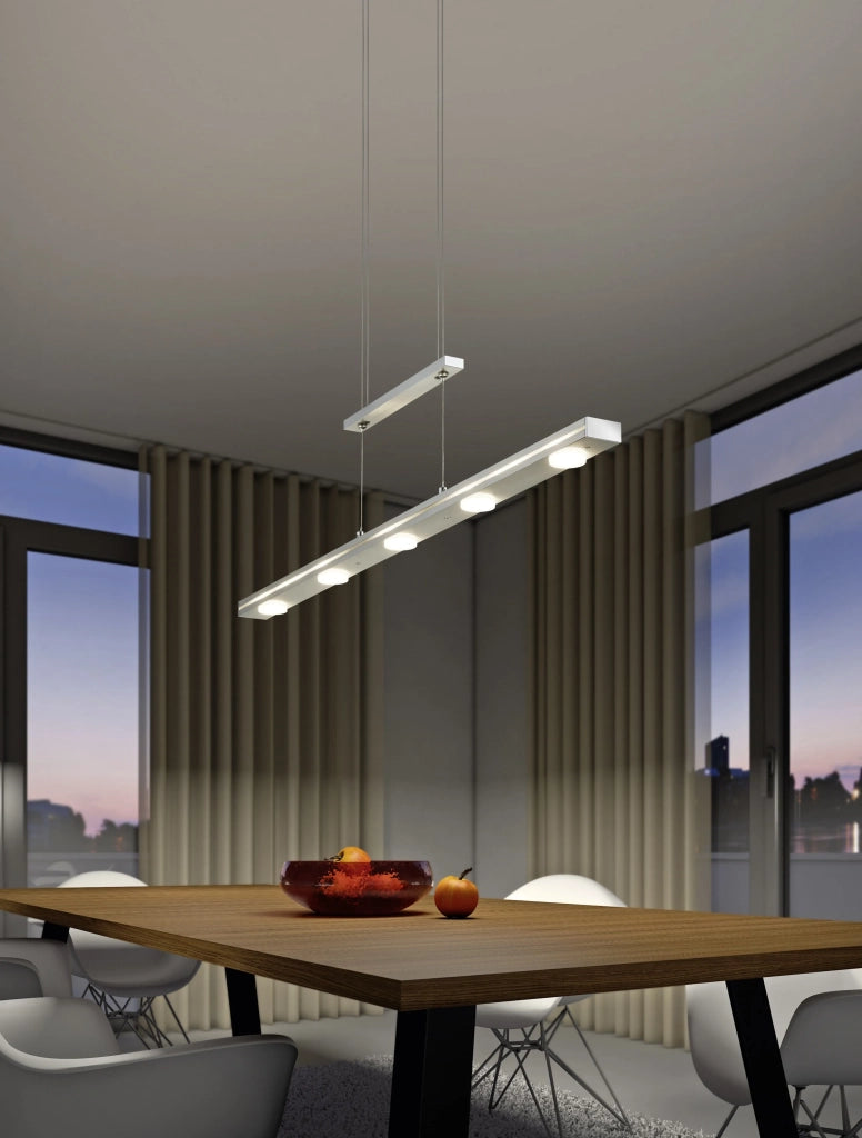 Lampada a sospensione LED 7 luci Lacal