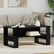 Tavolino da salotto Rovere Nero 90 x 50 x 40 cm 8000213