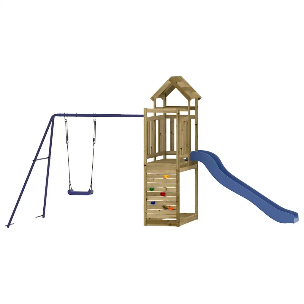 Set da Gioco da Esterno in Legno di Pino Impregnato 3155905