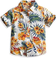 Polo Hawaiano per Uomini e Ragazzi - Abbigliamento da Spiaggia - Abbigliamento Estivo Casual - Varie Taglie