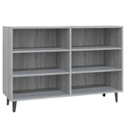 Credenza | Madia | Buffet da pranzo | Armadio da pranzo Grigio Sonoma 103,5x35x70 cm in Truciolato
