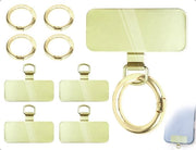 Cavo di collegamento universale per attività all'aperto - Maniglia retrattile - Porta badge - Anello metallico - Universale - Per campeggio e escursionismo - Lanyard