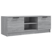 Mobile TV multimediale mensola TV credenza TV sala da pranzo soggiorno camera da letto Sonoma 102 x 35 x 36,5 cm legno ingegnerizzato grigio 02_0028349