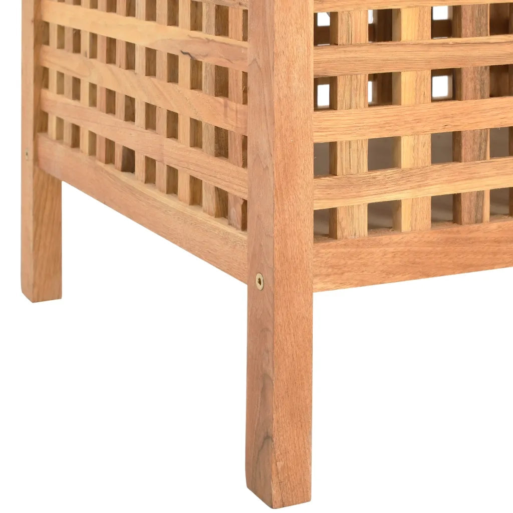 Cassapanca 93x49x49 cm in Legno Massello di Noce 247608