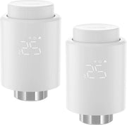 Valvola Termostatica per Radiatori 2 pezzi - Termostato Inteligente Richiede Hub - Compatibile con Alexa/Home Assistant - 6 Adattatori