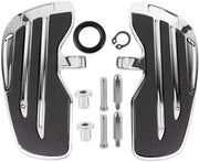 Sostegno per Piede in Alluminio - Sostegni per Motocicletta - Pedane di Supporto per Motociclisti - Sostenibile - Antiscivolo - Adatto per Indian Scout/Sixty/Bobber 2015-2021 - Pedana di Supporto