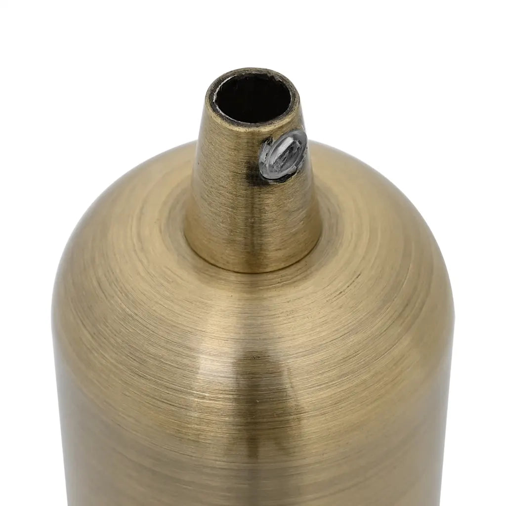 vidaXL Portalampade 2 pz Bronzo E27