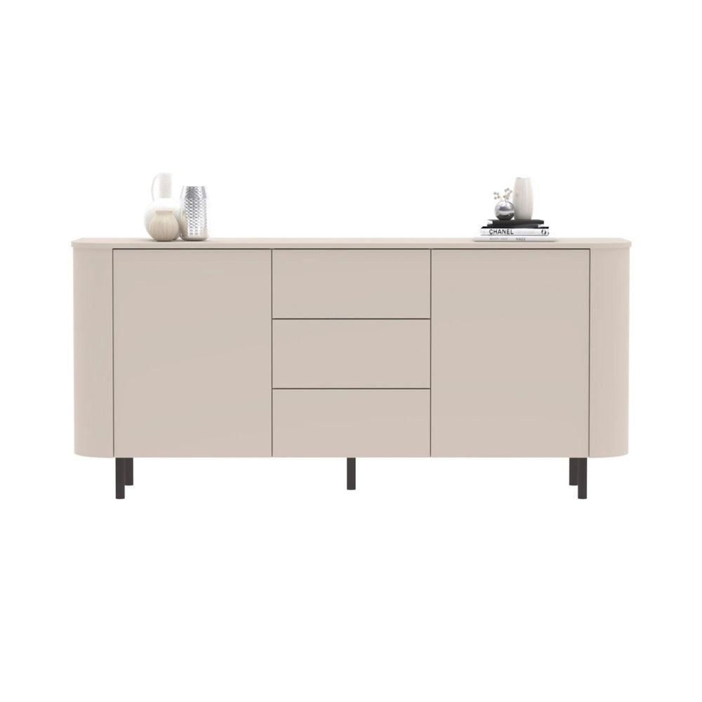 Madia Marini con 2 ante e 3 cassetti colore cashmere