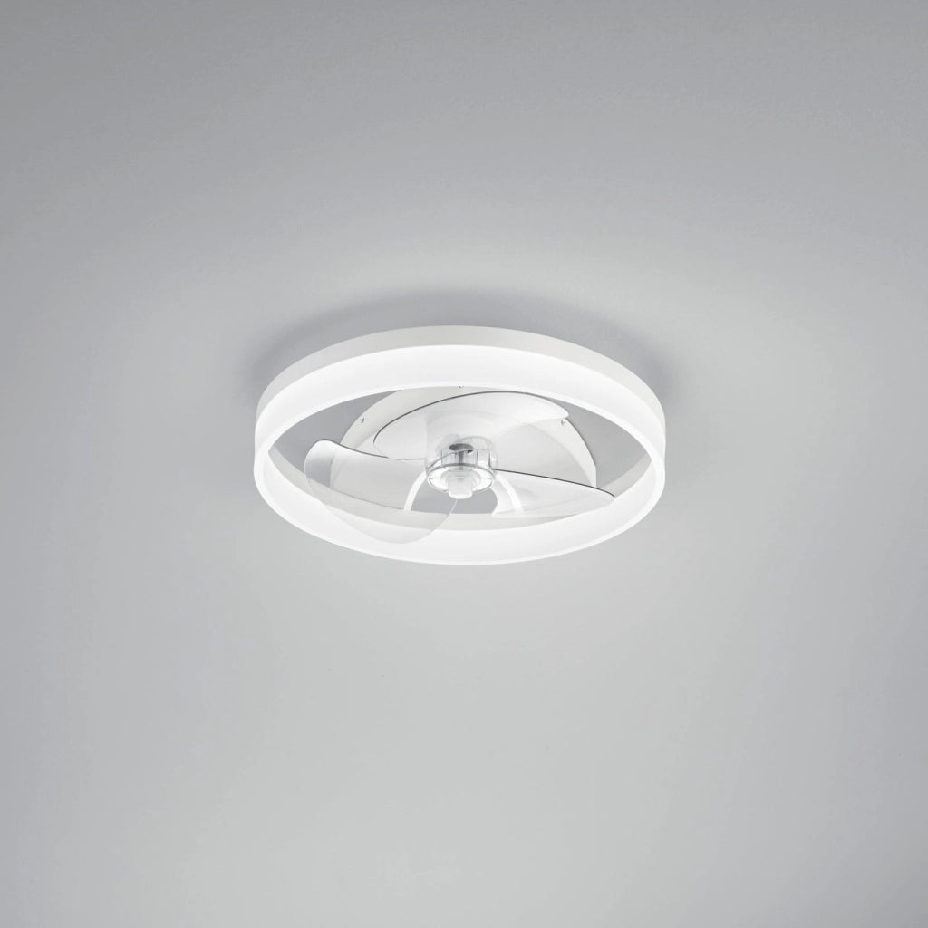 PLAFONIERA LED VENTILATORE ESPERO BIANCO 30W 4800LM CCT 3000K / 4000K / 6500K 50X11,5CM