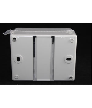 Centralino Da Parete Esterno 4 Moduli Senza Portello Ip20 13x9x8.5cm Grigio Fg14012         