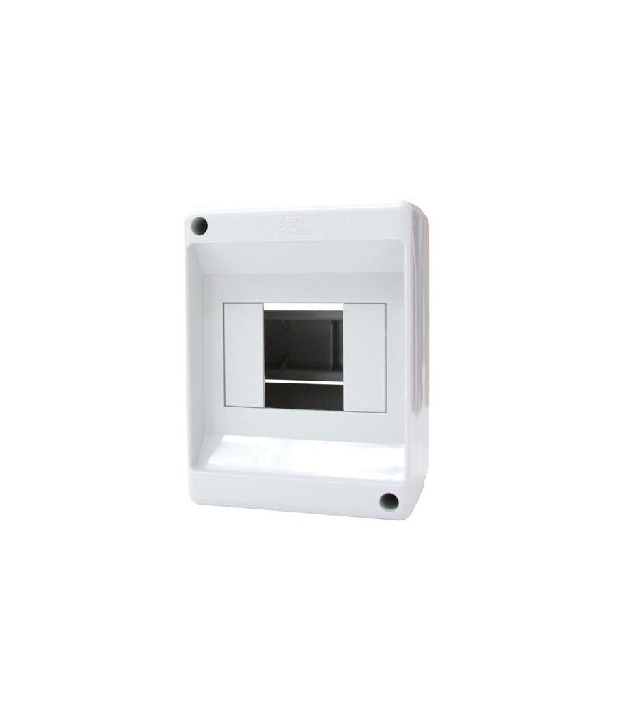 Centralino Da Parete Esterno 4 Moduli Senza Portello Ip20 13x9x8.5cm Grigio Fg14012         