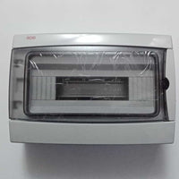 Centralino stagno cassetta da parete con sportello capienza 12 moduli ip65