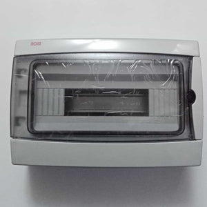 Centralino stagno cassetta da parete con sportello capienza 12 moduli ip65