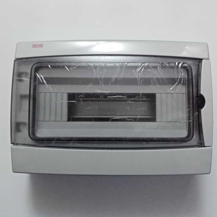 Centralino stagno cassetta da parete con sportello capienza 12 moduli ip65