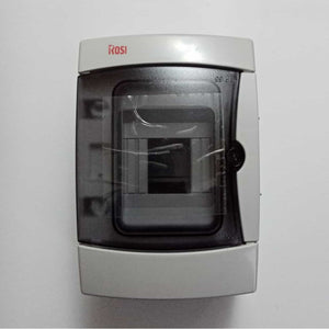 Centralino stagno cassetta da parete con sportello capienza 4 moduli ip65