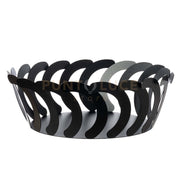 centro tavola grande mambo Nero in Ferro 25,7cm,13hcm