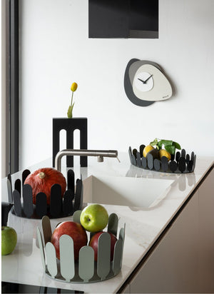 centro tavola ovale park Giada in Ferro 45x27x8hcm